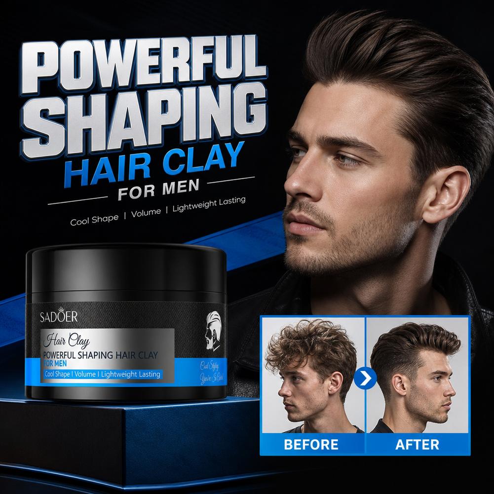 Pomade Hair Clay - Clay Penata Rambut Matte Daya Rekat