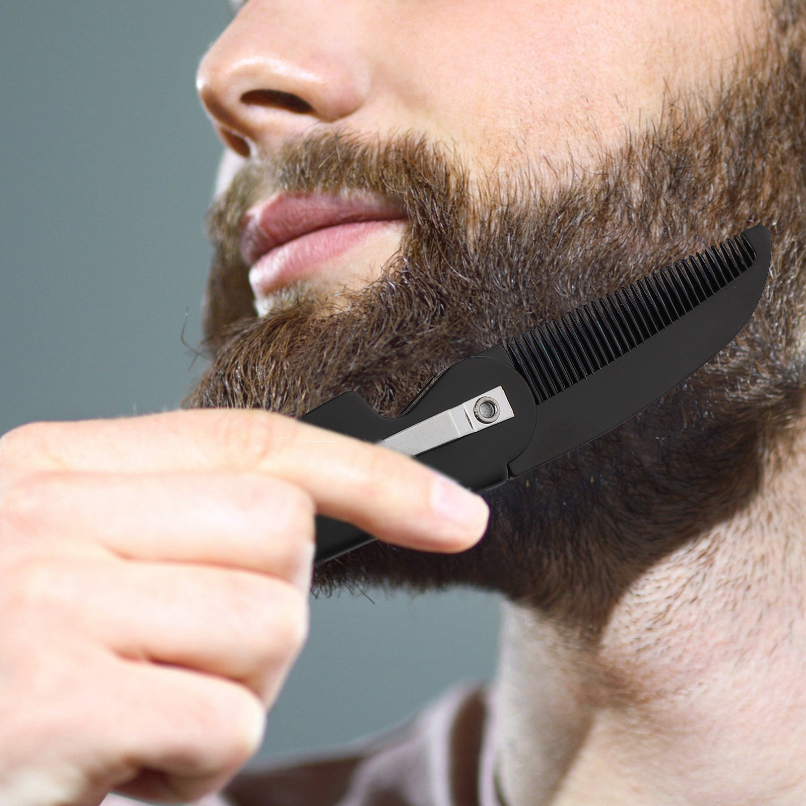 4Pcs Sisir Jenggot Lipat untuk - Men Grooming Usa ulasan dan harga
