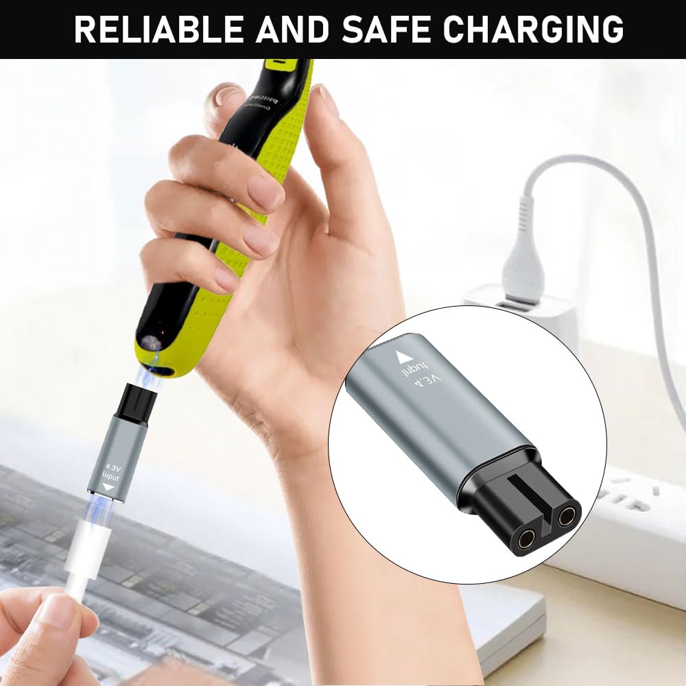 Konverter Pengisi Daya Adaptor - Men'S Grooming Trimmer ulasan dan harga