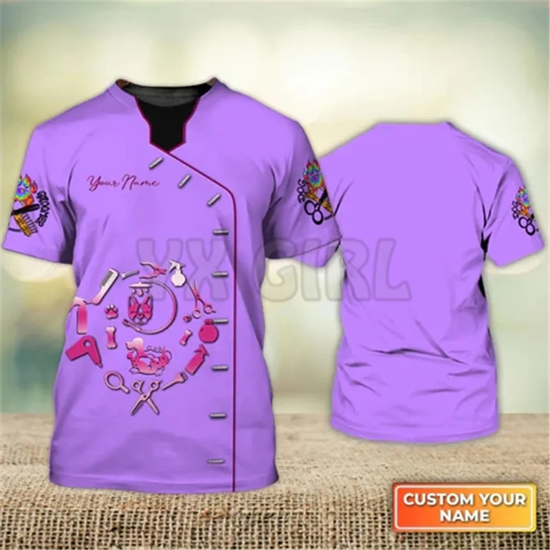 Kaos 3D Summer Dog Groomer Pro - Men Grooming Usa ulasan dan harga