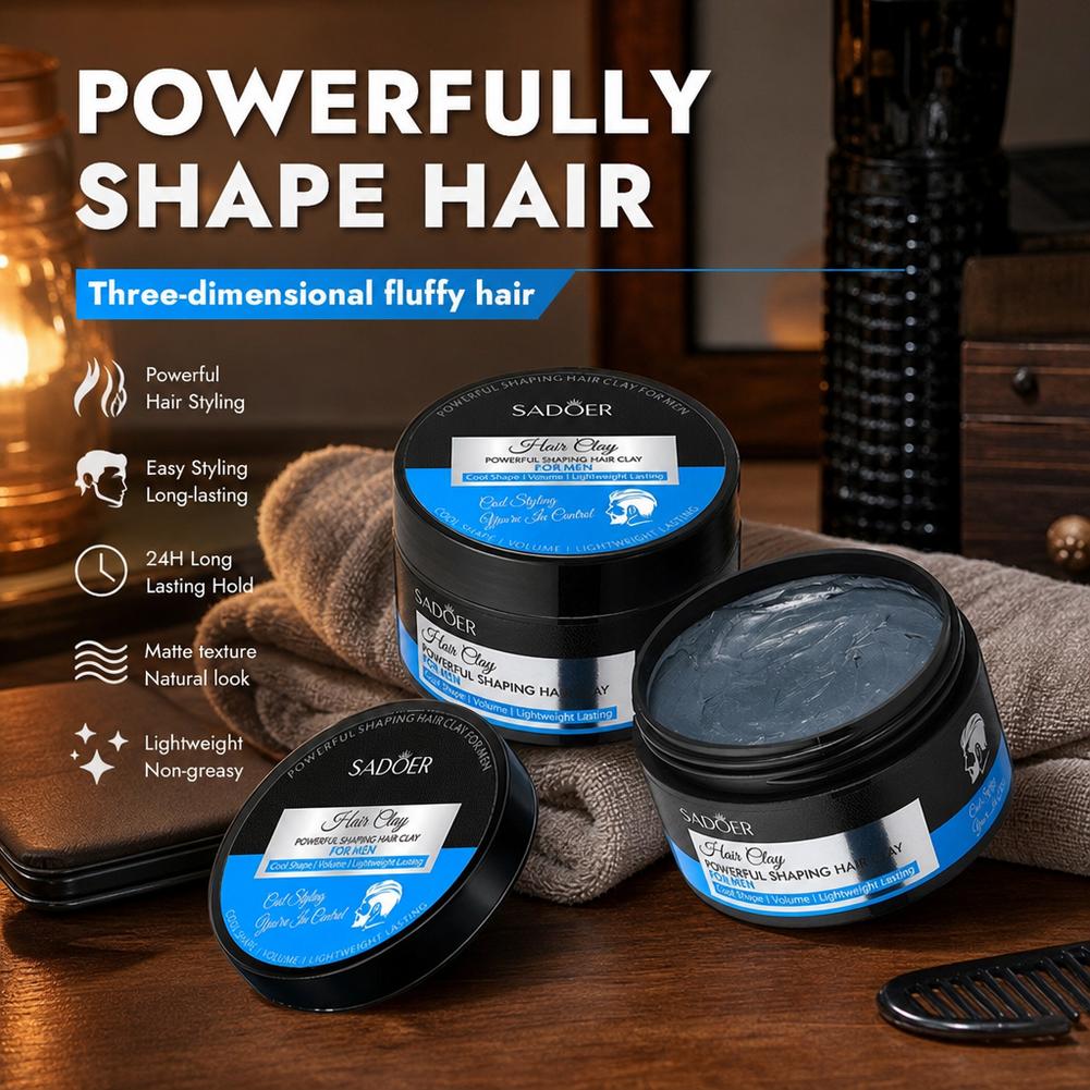 Clay Penata Rambut Matte Daya  - Pomade Hair Clay ulasan dan harga