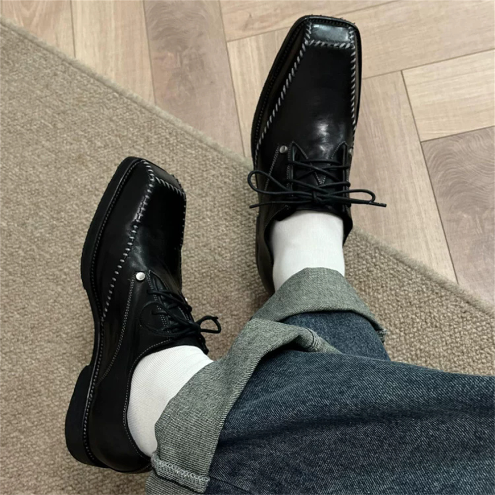 Sepatu Derby Pria Gaya Inggris - Men Grooming Usa ulasan dan harga