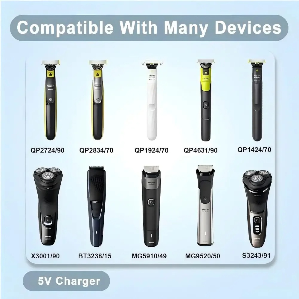 Pengisi Daya Alat Cukur 5V Ada - Men'S Grooming Trimmer ulasan dan harga