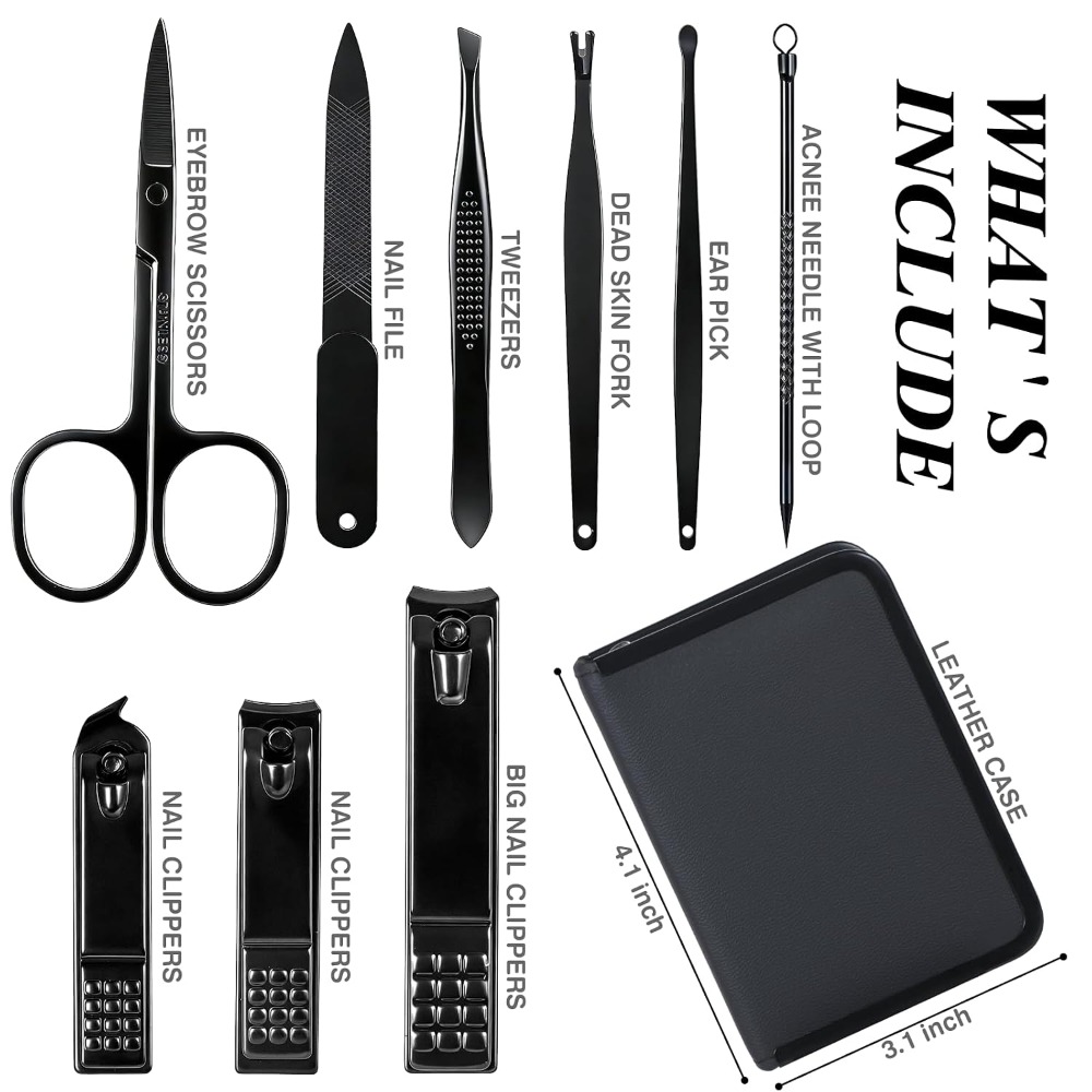 Perlengkapan Manikur Pedikur P - Mens Grooming Kit Case ulasan dan harga