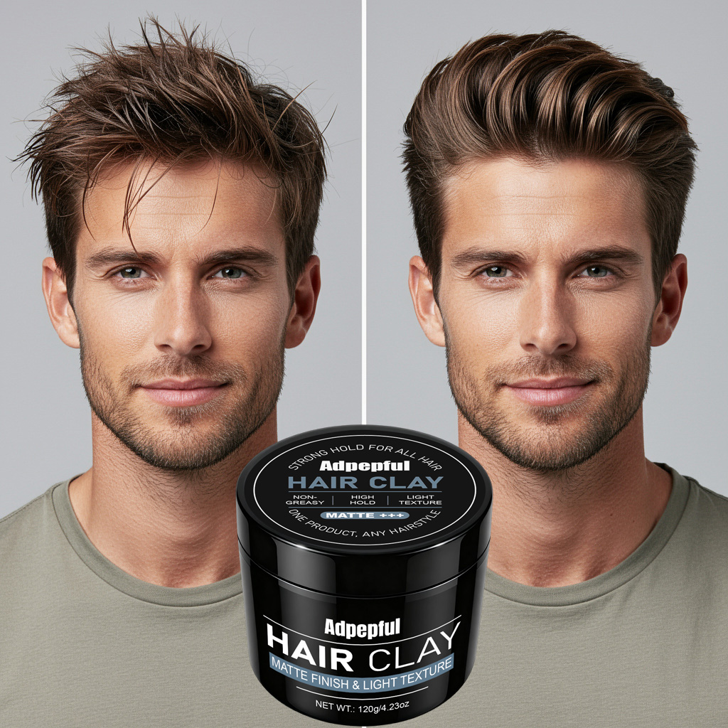 Adglamful Matte Styling Clay 1 - Pomade Hair Clay ulasan dan harga