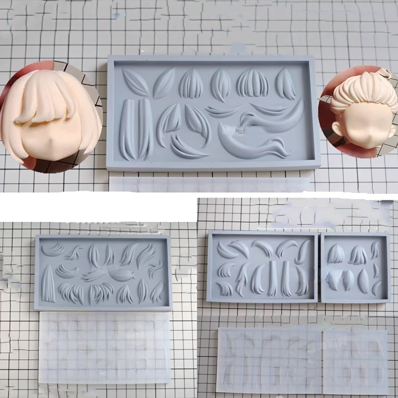 Cetakan silikon rambut 3d alat - Pomade Hair Clay ulasan dan harga