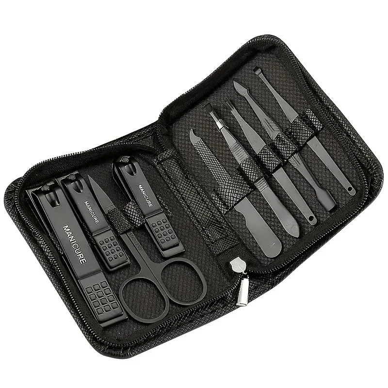9 Pcs dalam 1 Set Peralatan Ma - Men Grooming Usa ulasan dan harga