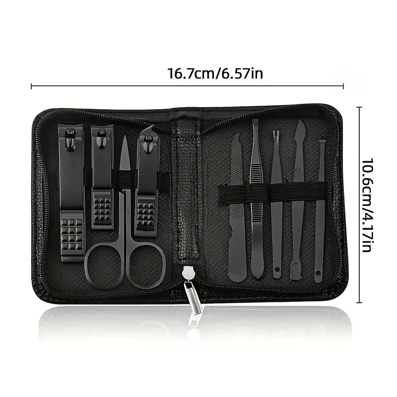 9 Pcs dalam 1 Set Peralatan Ma - Men Grooming Usa ulasan dan harga