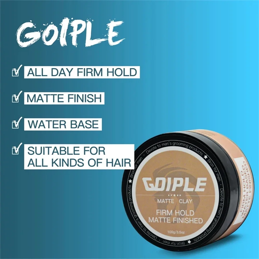 GOIPLE Lilin Rambut Matte Clay - Pomade Hair Clay ulasan dan harga