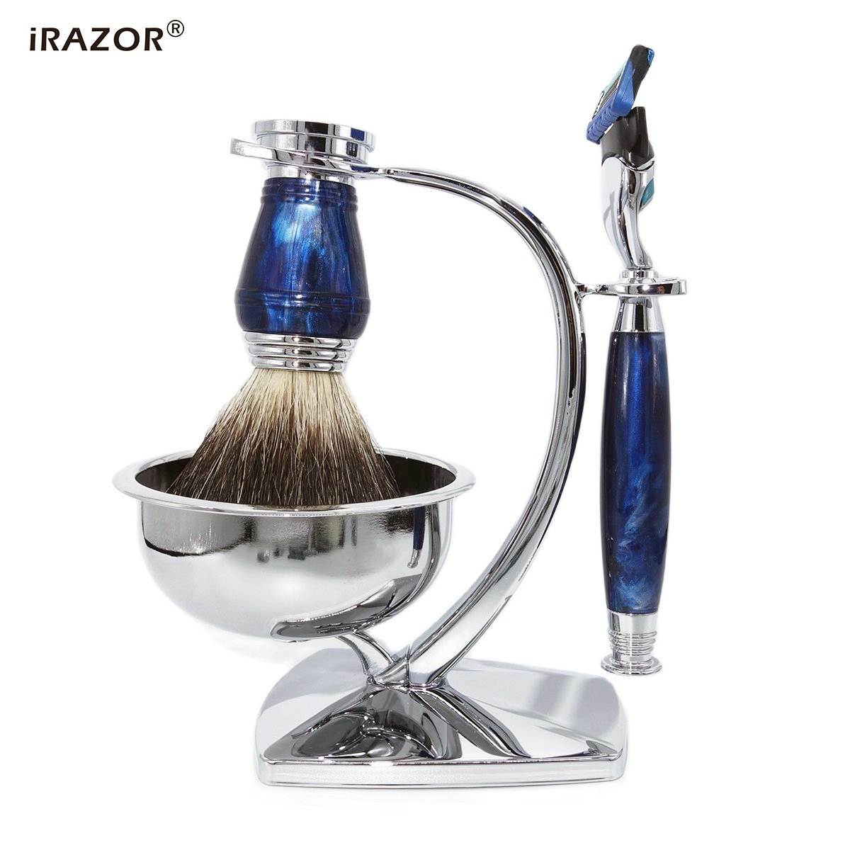 iRAZOR Royal Blue Luxury Men's - Men'S Grooming Underarm ulasan dan harga