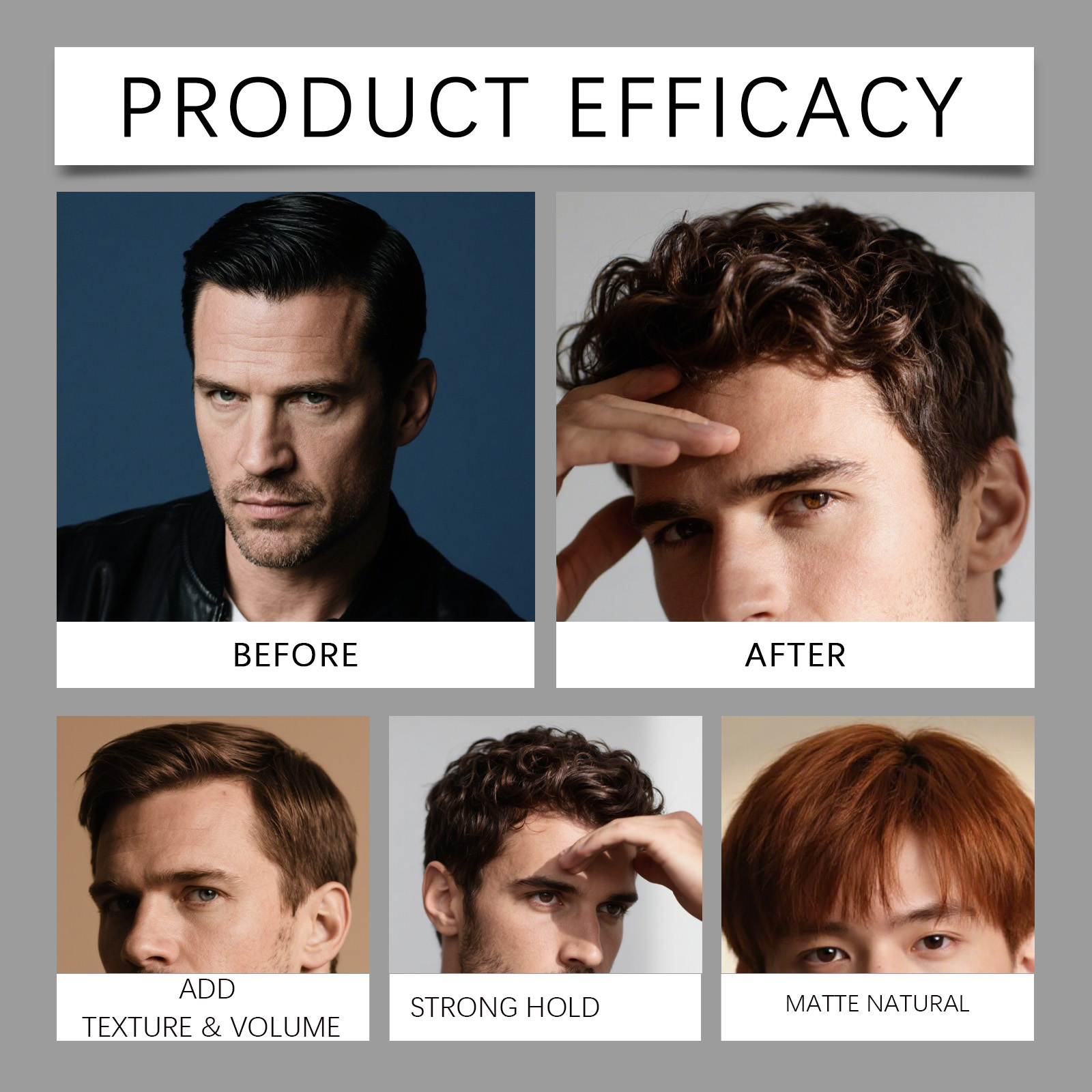 Clay Penata Rambut Bentuk Matt - Pomade Hair Clay ulasan dan harga